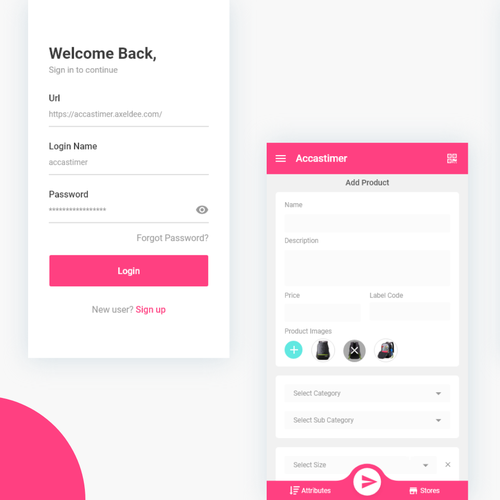 Create UI/UX for custom Android app Design by wisp.studio