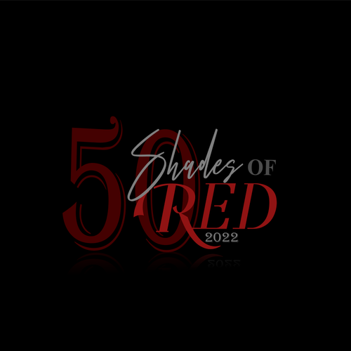 Logo for "50 Shades of Red" themed party Design by LogoLab77