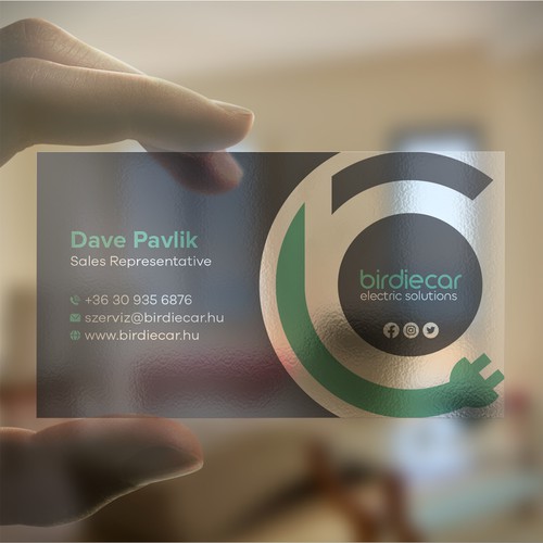 business card for company called birdie Design by Birendra Chandra Das