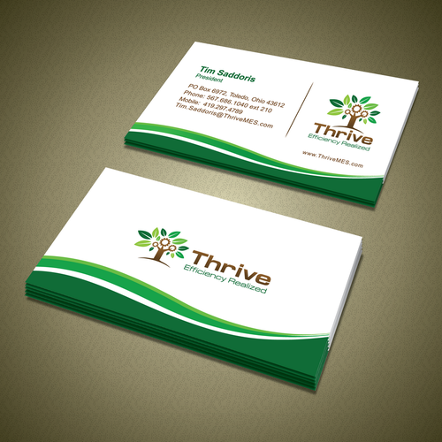 Create the next stationery for Thrive デザイン by Jecakp