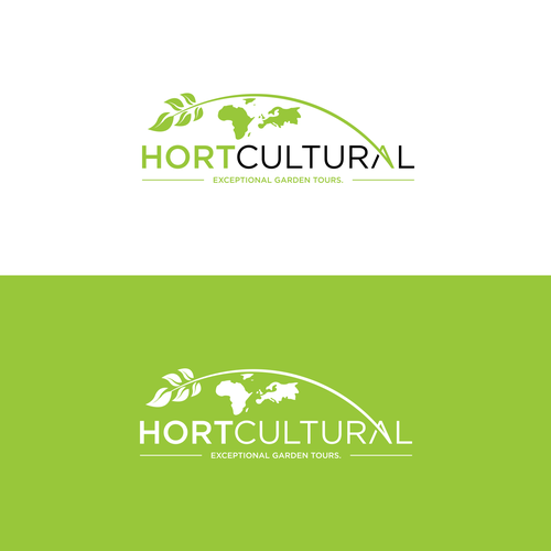 Sophisticated, bold logo for international garden tour company Diseño de Leon_id
