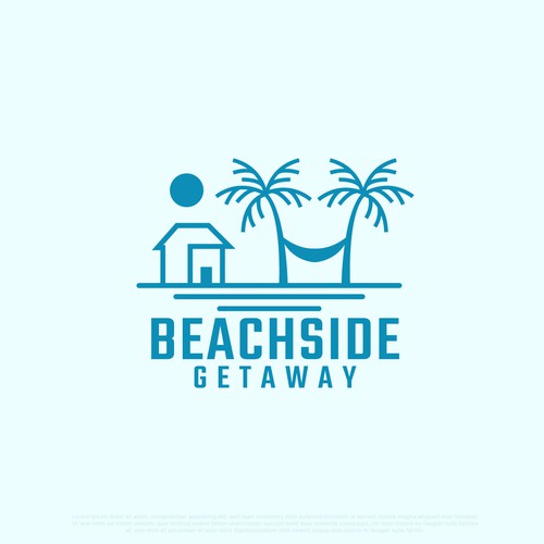 Designs | Beachside Getaway Revised Logo | Logo design contest