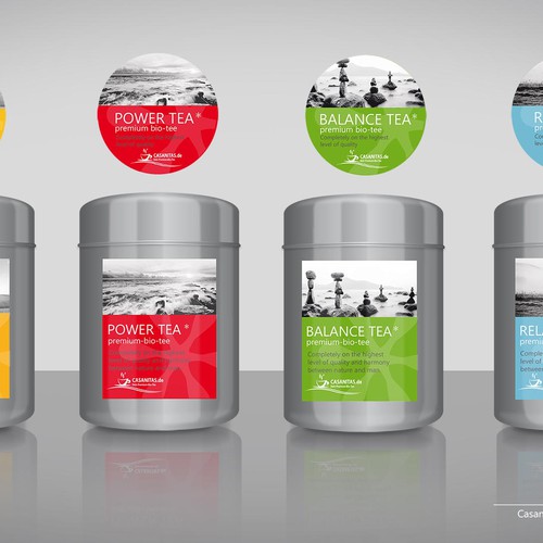 Product label contest entry by Santa Mazure