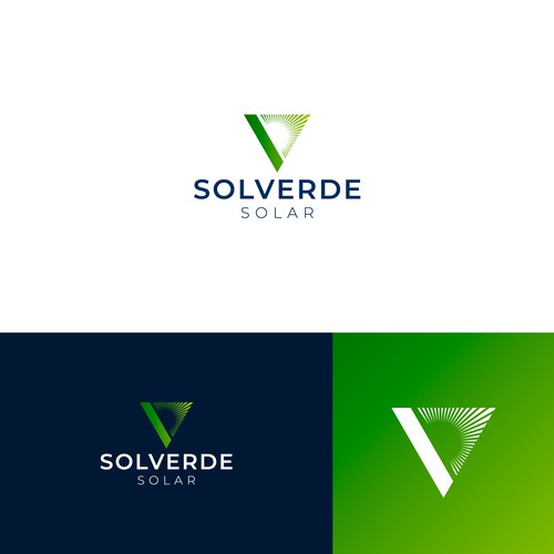 Clean logo for solar company Design by jomx