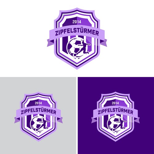 Logo for a german amateur hobby sports and soccer Team Ontwerp door brightoneart