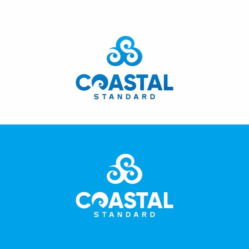 Logo and Brand Guide for Coastal Clothing Brand Design by monstersoc