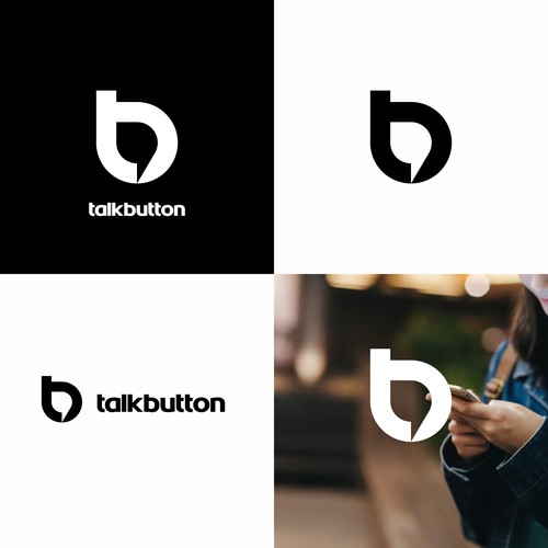 TalkButton - the AI Live Receptionist Has an Identity Crisis :) Design von Brain.co