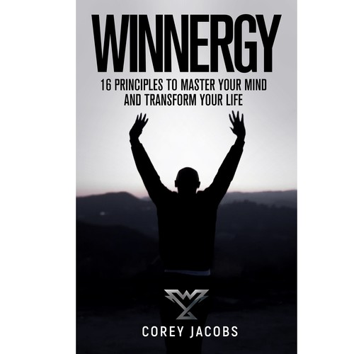 Design a sleek book cover for a man who wants to transform your mind and life! Design by Aaniyah.ahmed