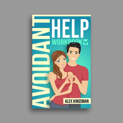 Workbook book cover on Avoidant Attachment Style Design by IdeAde