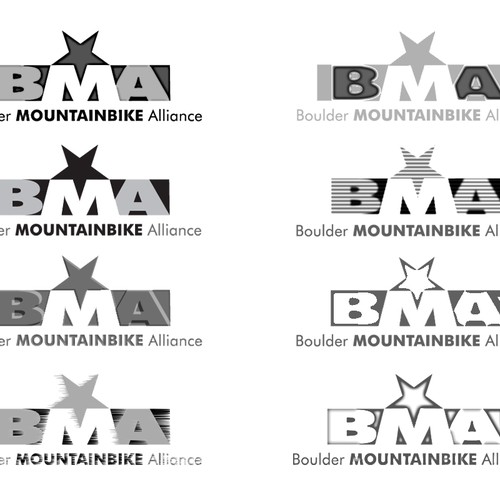 the great Boulder Mountainbike Alliance logo design project! Design by Tony Greco