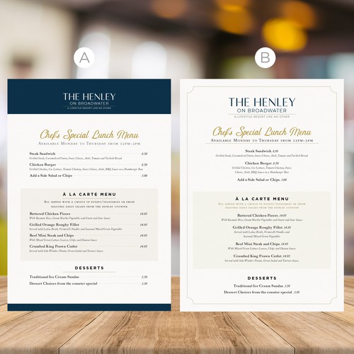 Elegant Bistro Menus Design by ⭐@xridder Studio™⭐