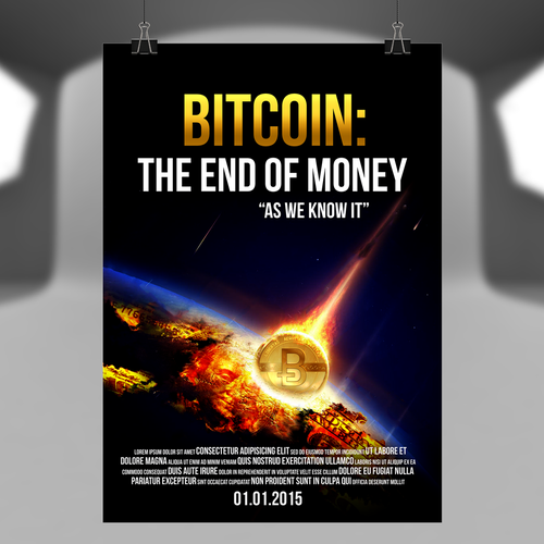 Poster Design for International Documentary about Bitcoin Design by harles .