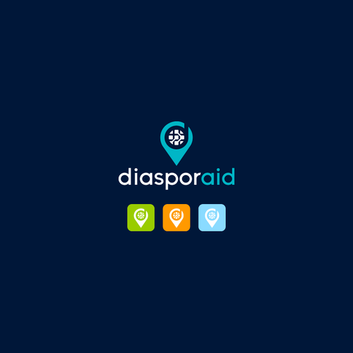 Design a powerful logo for diasporaid, an impact-oriented network/platform for expats Design by Apollo11