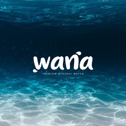 WANA LUXURY MINERAL WATER Design by S A M S O N