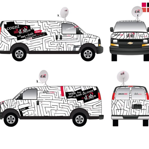 V&S 002 ~ REDESIGN THE DISH NETWORK INSTALLATION FLEET Design por iSergio