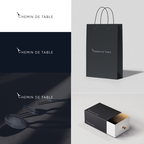 Elegant and modern logo for our website specialised in table cutlery Ontwerp door m å x