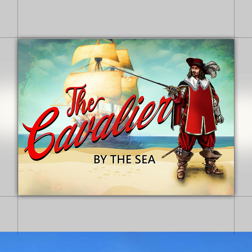 Oceanfront Hotel Signage - Vintage w/slight Modern design Design by Vivid Project