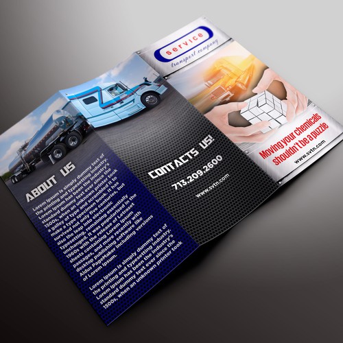 Trucking Co. Brochure Design | Brochure contest