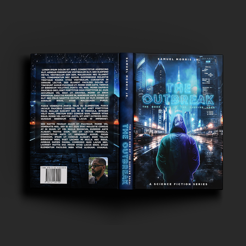 Sci-fi book cover with horror elements needed. Design by AnriDesign