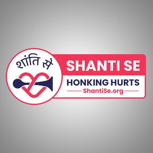 Designs for a no-honking campaign Design by Bittu2015