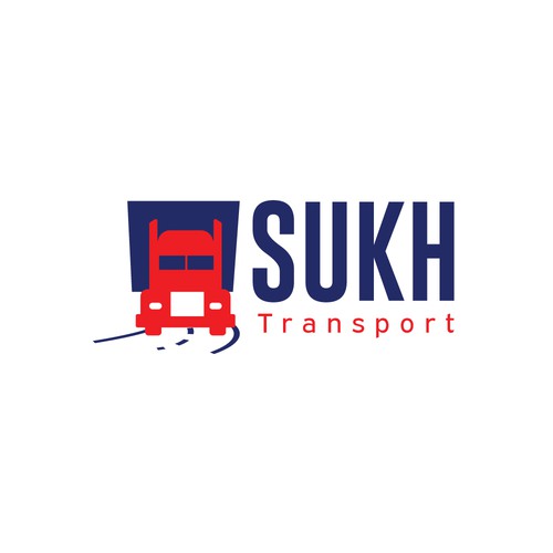 Sukh Transport Logo - Guaranteed Prize! Design by Kevalthacker