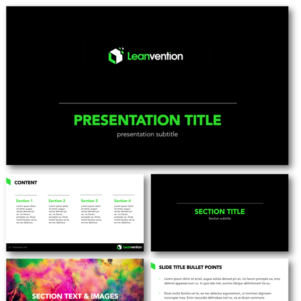 Contemporary design for a software company