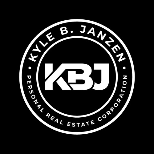 Bold 'KBJ' Logo for Real Estate Agent Design by Md. Faruk ✅