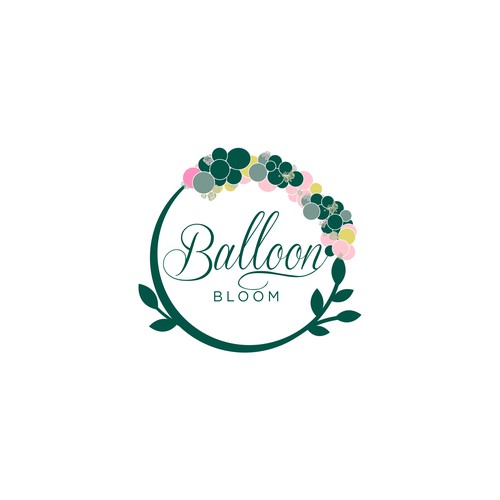 Balloon Bloom Logo Design by BENZdeka