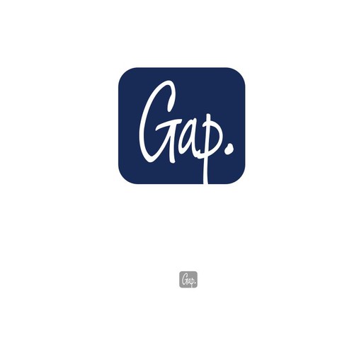 Design a better GAP Logo (Community Project) Réalisé par identitydesign