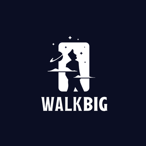 Create a logo for Walk Big, an online media company Design by L.ROS