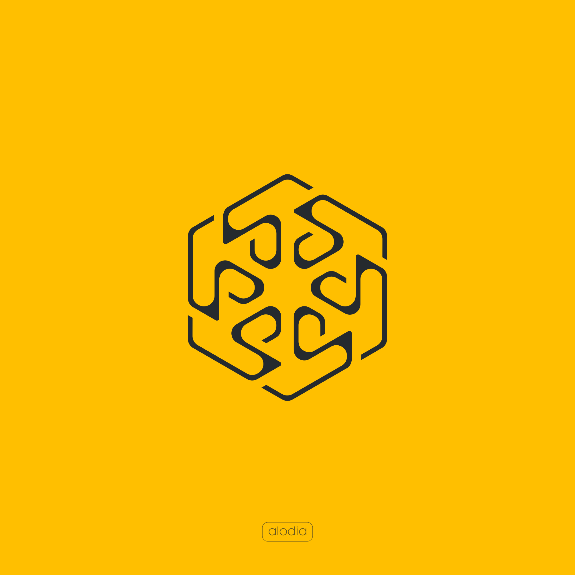 Gold Hexagon Logos - Free Gold Hexagon Logo Ideas, Design & Templates