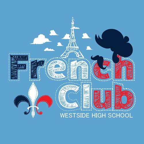 French Club Tshirt for Tshirt contest