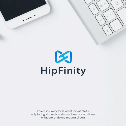 Design a trendy logo for a financial technology company. Design by KunciKeberhasilan