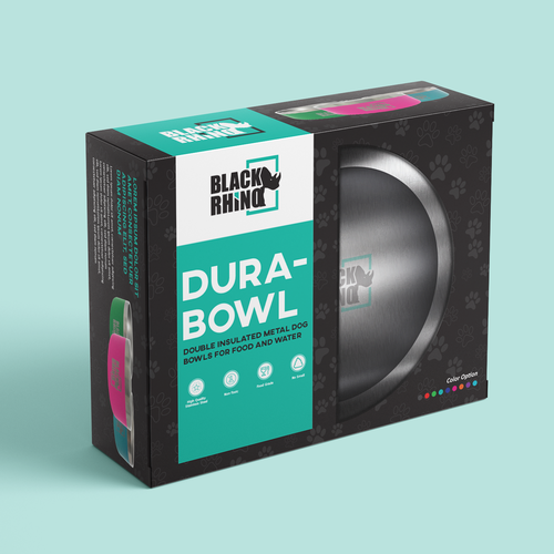 Design our new Dog Bowl packaging! Design by Purushotham49