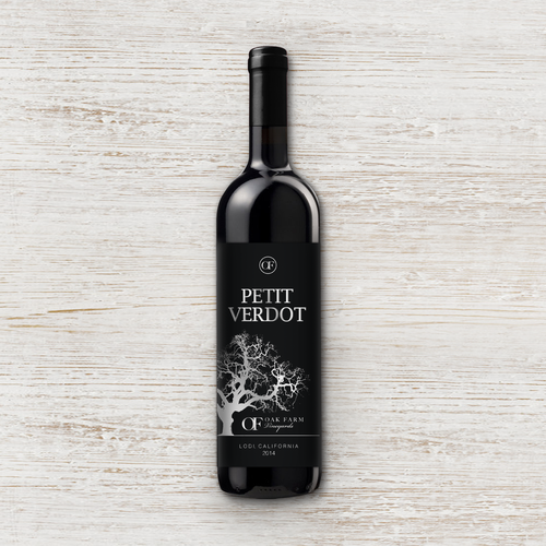 Design a new wine label for our new California red wine... Design by maxgraphic