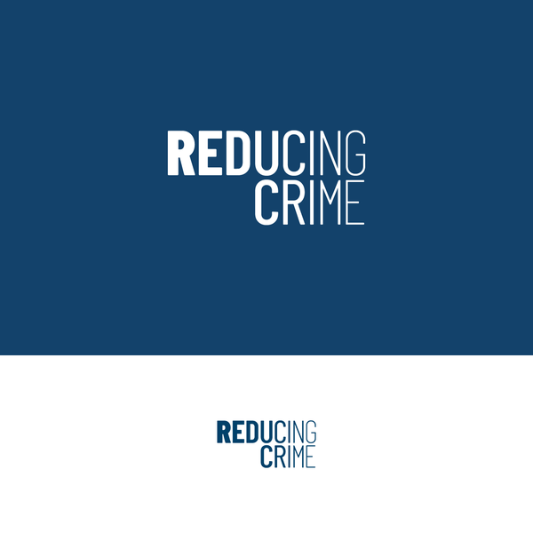 An original and clever logo design for Reducing Crime