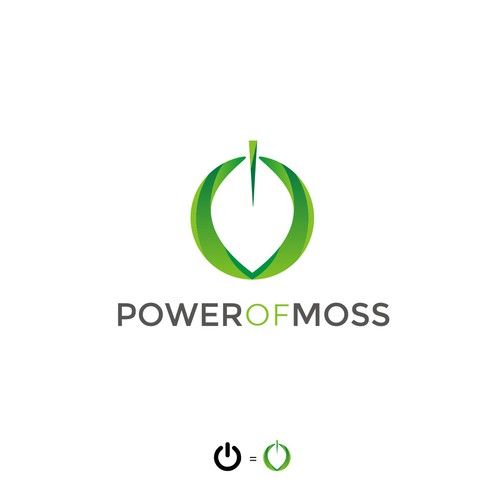 "Créer un super logo pour une Startup qui replace la nature en ville grâce à la mousse végétale !" winning Logo design