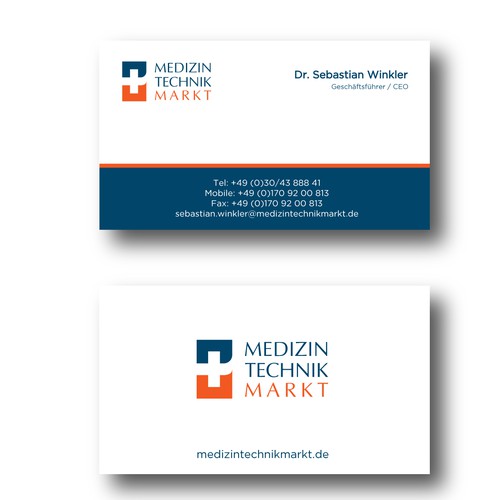 Logo and Corporate Design for the medical device market place Design by BlackSheep™