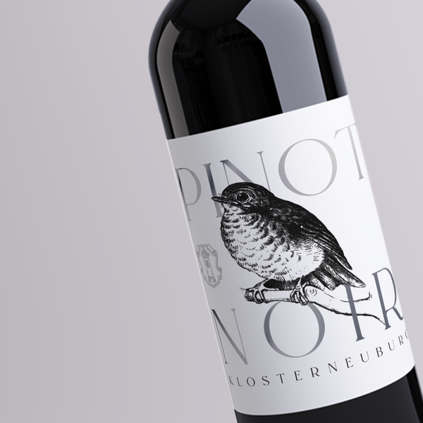 Pinot noir ~ Wine label Design