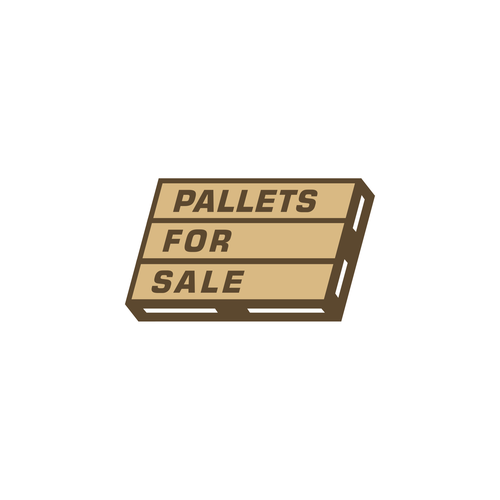 "PALLETS FOR SALE" needs a LOGO! Design by InfaSignia™