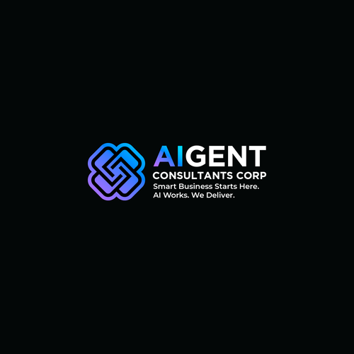 AI Agent Company: Appealing to small to medium sized businesses. Design by Blinca