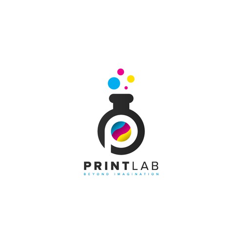 Request logo For Print Lab for business   visually inspiring graphic design and printing Design by Royzel