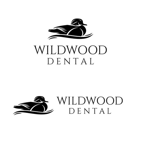 Design a wood duck logo for Wildwood Dental Design by Savanamm