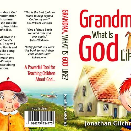 Christian Book Cover-ontwerp door Nellista