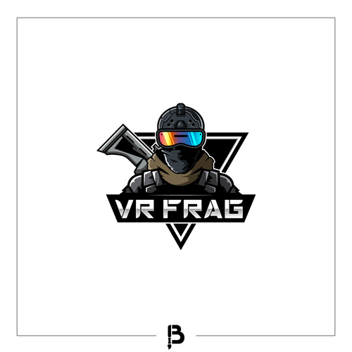 VR shooter played at large space VR arcades is looking for a logo. Réalisé par Butryk