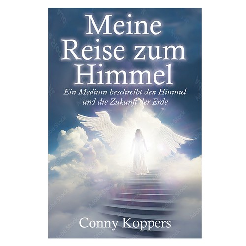Cover for spiritual book My Journey to Heaven Diseño de DezignManiac