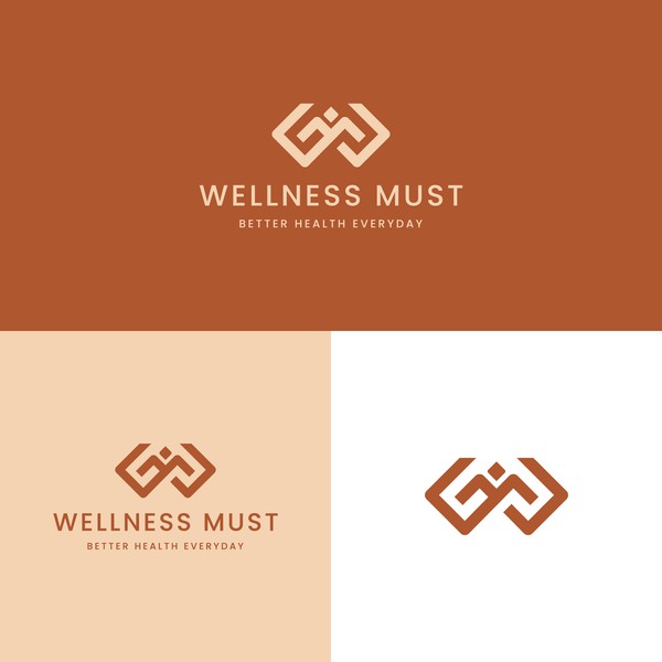 Monogram Logo of Letter WM