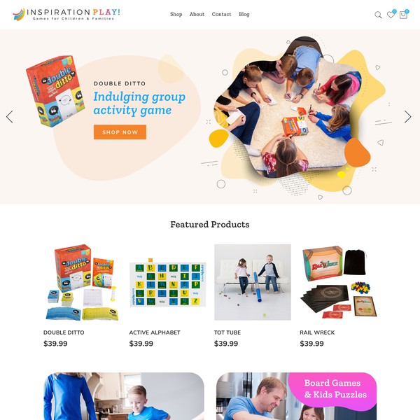 Shopify store for kids