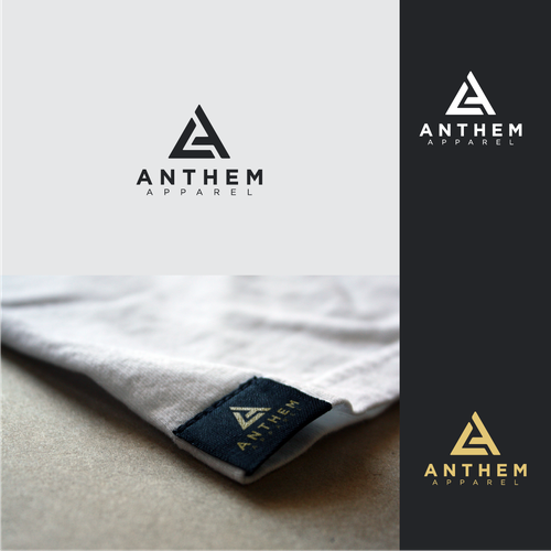 Anthem Apparel needs a brand logo design for it's urban-modern clothing line. Design by J.Tot