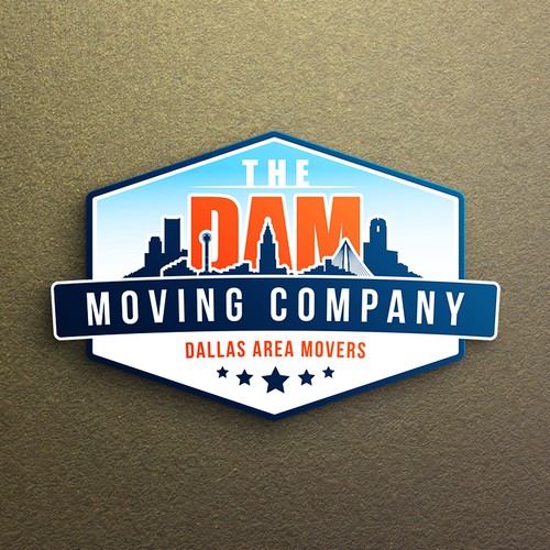 Muhiuddin99さんのDesign a fun, high-quality logo for The DAM Moving Companyデザイン